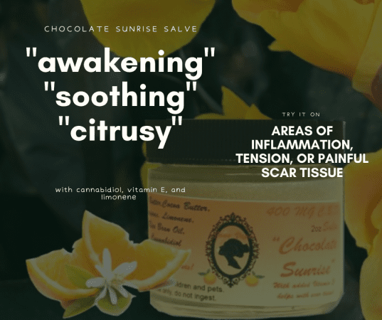 Benefits of CBD Salve – Awakening Chocolate Sunrise Scents & Strength
